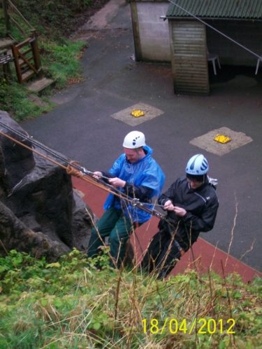 Paul and Nick nearly there!